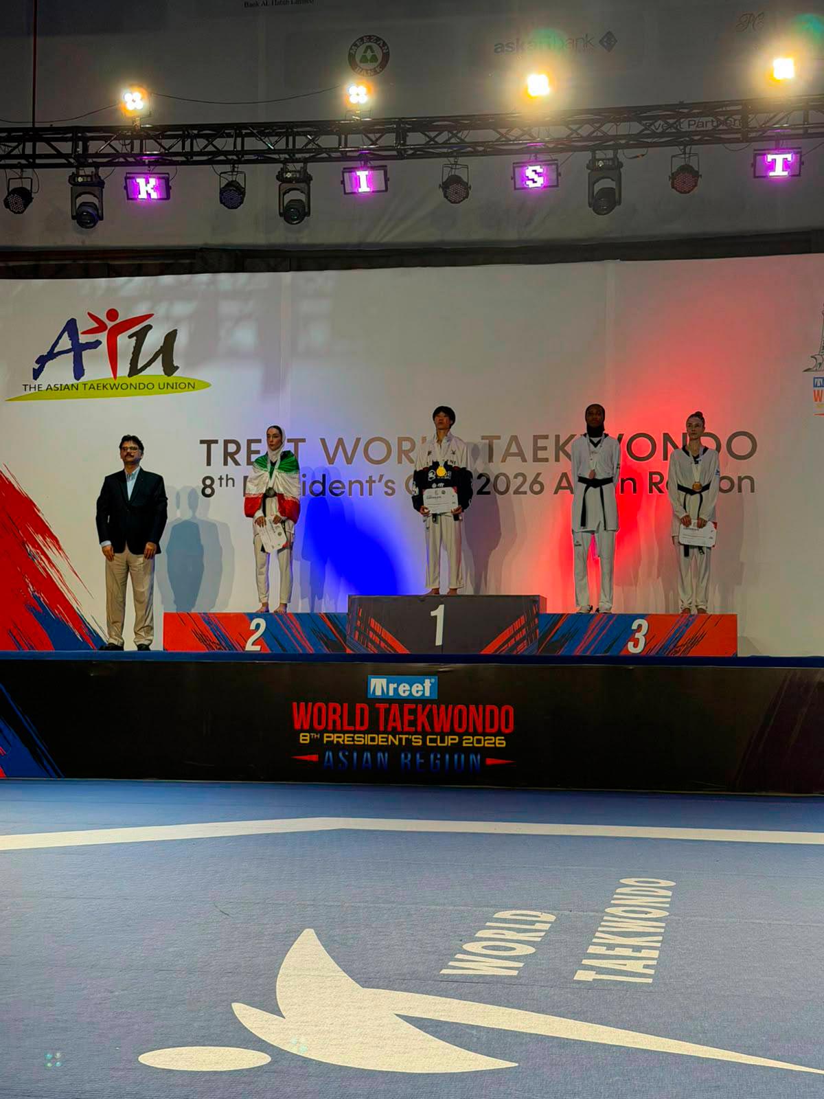 Спортсменка клуба «Пионер» Сорокина Владислава – бронзовый призёр WT President's Cup – Asia!